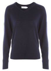 Amy V-Neck Merino Sweater