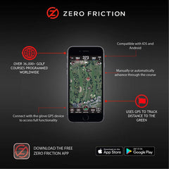 ZERO FRICTION™ DISTANCE PRO GPS MEN'S CABRETTA GOLF GLOVE LH