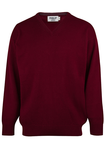 Merino V Neck Wool Knitwear