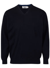Merino V Neck Wool Knitwear