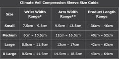 Climate Veil Compression Arm Sleeves